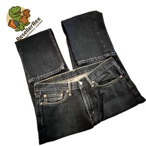 Levi's 514 Straight Fit Dark Wash Jeans Mens Size 34x34 Denim Pants